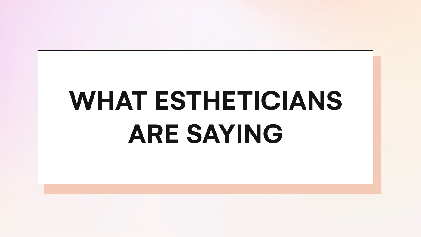 Estheticians love our Beauty Pops