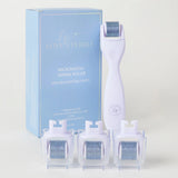 Microneedle Derma Roller (3 Replacements & Disinfectant Cups)
