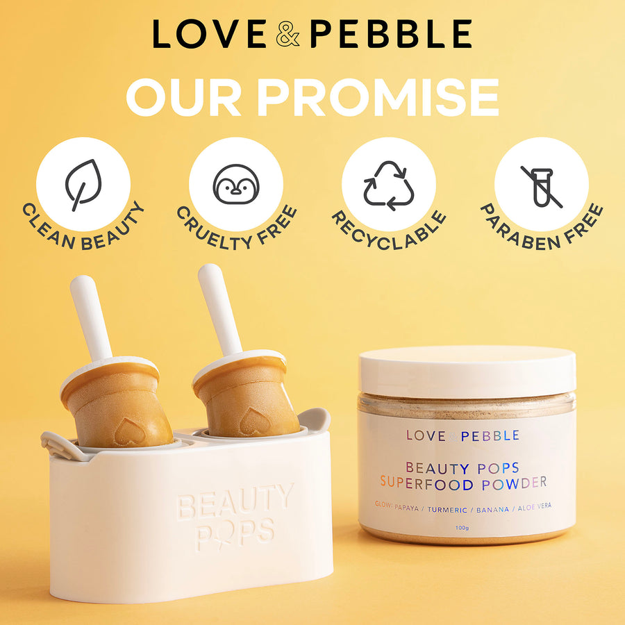 Glow Enzyme- Beauty Pops Frozen Face Mask KIT – Love and pebble